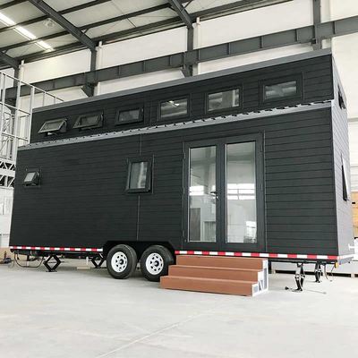Factory Direct Light Gauge Steel Prefabricated Tiny House On Wheels With Thermal Metal Siding