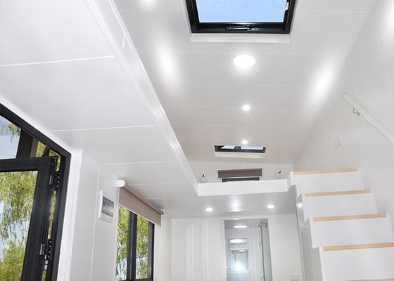 Light Steel Framing System Victorian Tiny House Prefabricated Tiny Homes On Wheels With Bathroom