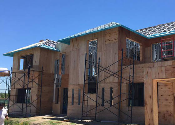 Luxury Prefabricated Villa Home | Light Steel Double-Deck Design With Thermal Insulation Material