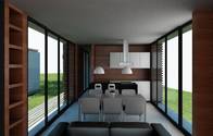 Steel framed Luxury prefabricated Houses, Uruguay design Modern Houses China