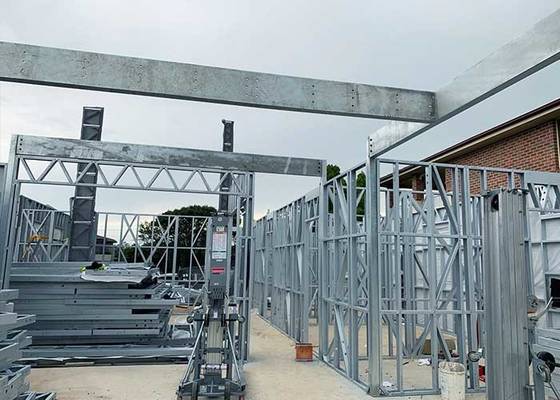 Luxury Prefabricated Villa Home | Light Steel Double-Deck Design With Thermal Insulation Material