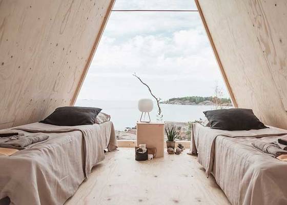 AS/NZS Prefab  A Frame Hosue Studio For Work Holiday Cabain Hotel Unit For Holiday