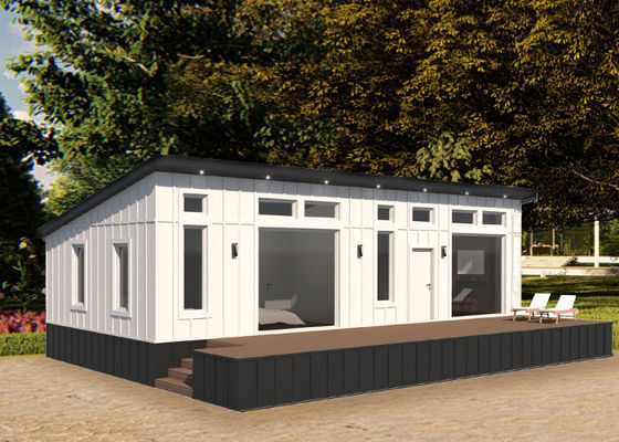 プレハブの軽い鉄骨フレームのスタジオの家の造るべき家の鉄骨フレームの家のキット