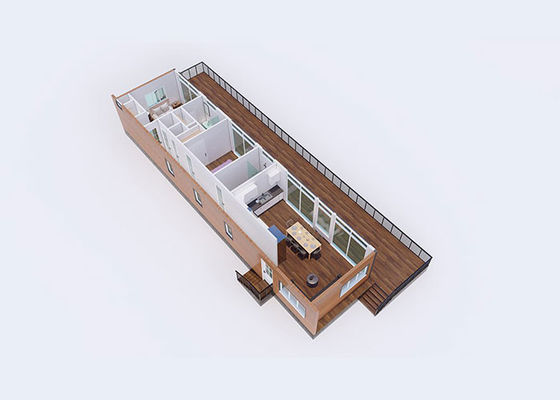 Factory Prices Container House Panelized System Modular Villa Prefab Steel Home Kits