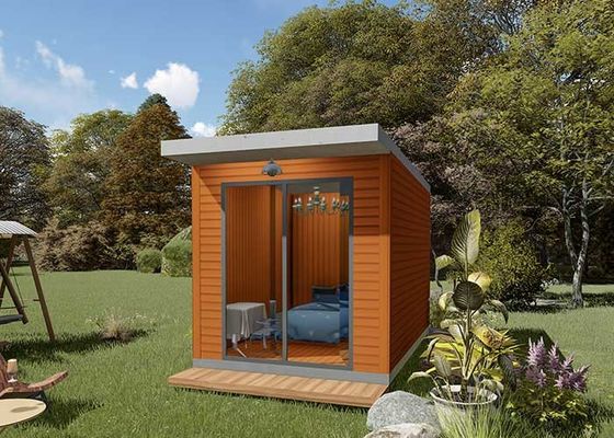 軽い鉄骨フレームのプレハブのモジュラー・ホームは軽い金属フレームを造るために移動式キットを収容する