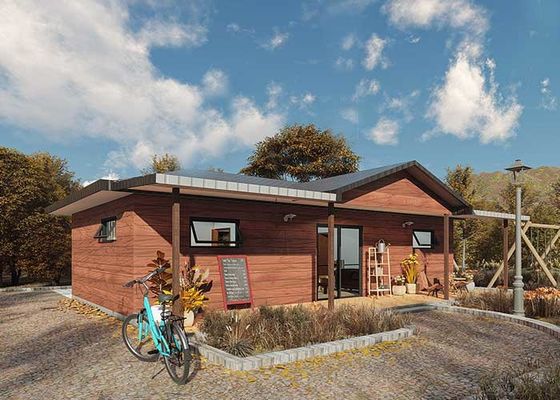 AS/US 軽量鉄骨プレハブモバイルホームハウスキット パネル化ホームキット