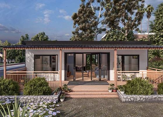 工場価格 軽鋼フレーム ADU 現代のプリファブ モバイル おばあちゃんのアパート