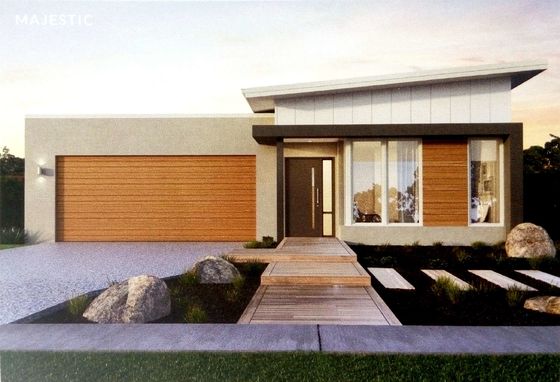 パーソナライゼーション ラグジュアリー 軽量鉄骨構造 バンガロー 一戸建て住宅