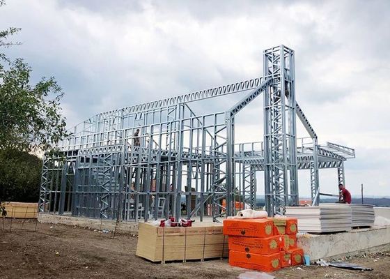 Prefab Light Steel Frame House Hotel Unit With Landscape Nancy House