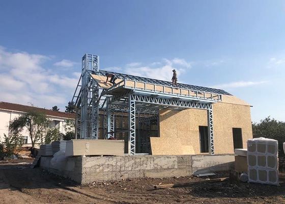 Prefab Light Steel Frame House Hotel Unit With Landscape Nancy House