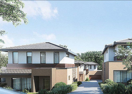 Australian Standard Prefab Contemporary Modular House Kits Build Light Guage Steel Frame House