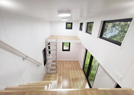 AS/NZS Certified Light Steel Prefab Tiny Home On Wheels | Mobile House With Side Box