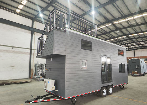 モジュラルの家 プリファブ リトルホーム ローラーハウス オーランド Airbnbへの出荷準備中