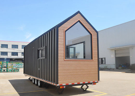 ヨーロッパのモジュール式住宅 プリファブリック 輪の小さな住宅 ディープブルー・スマートハウスによって建造