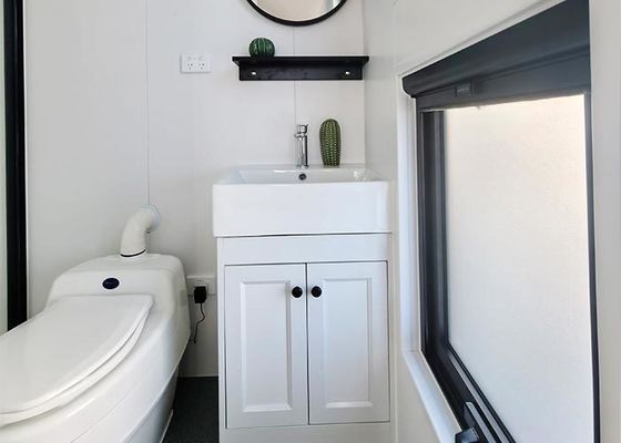 Mobile Modular Prefab Tiny House On Wheels With Full Furniture For Sale