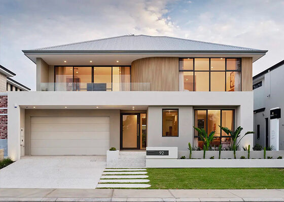 AS/US 軽鋼構造 4 ベッドルームのためのプリファブリックヴィラハウスフレームモジュールキット