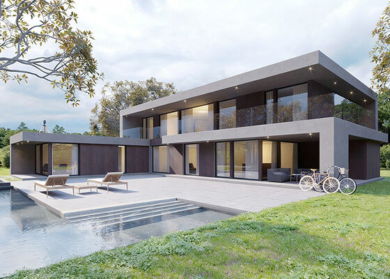 AS/NZS 標準 プレファブリック 軽鋼フレーム モジュール式ホームキット 中国