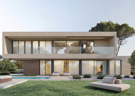 AS/NZS 標準 プリファブリック 軽鋼フレーム モジュール型ホーム 中国 パネル化システム