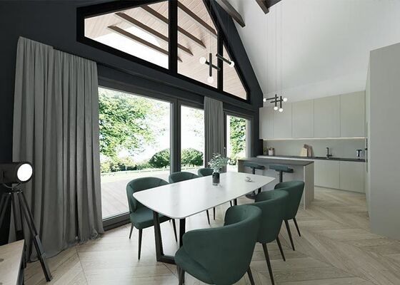 Light Steel Modular Prefab House Portable Villa Prefabricated Cabin Home In Poland