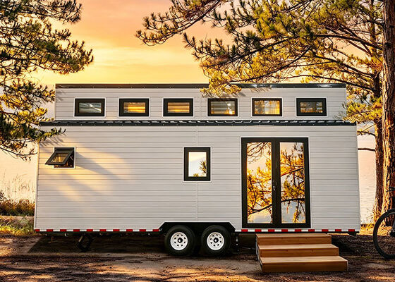 US/AS Prefabricated Tiny House On Wheels | All-In-One Kitchen & Bathroom Mobile Home