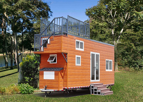 オーストラリア・アメリカ規格のプレハブ式軽量ゲージ極小住宅（トレーラーハウス）