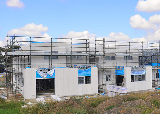 軽鋼フレーム構造 プリファブ ビラ 迅速な組立 絶縁材料 カスタマイズ可能な家