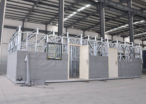 軽鋼 モバイル モダン コンテナハウス プリファブリックハウス ホワイト 一層住宅