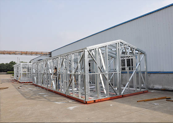 Light Steel Frame Foldable Small Modular Prefab Mobile Homes For  Granny Flat/ADU
