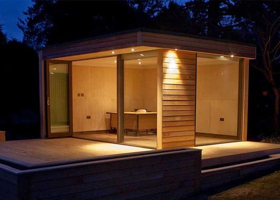 Hot Sale Garden Studio Light Steel Prefabricated House Luxuyr Granny Flat