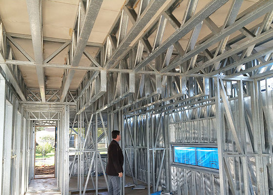 NS/US Standard Prefabricated Steel House Light Steel Frame Movable Apartment Custom House With New Design