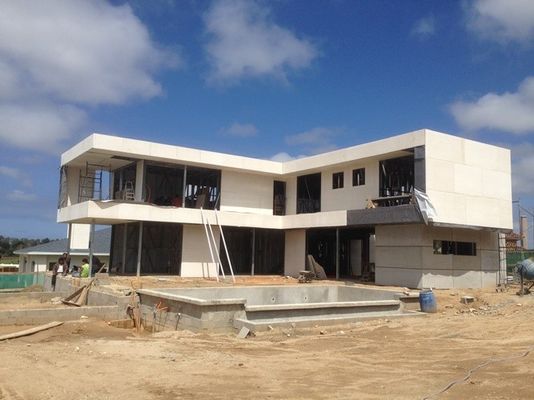 4ベッドルーム モダン2階建て 軽量鉄骨フレームハウス | プレハブ一戸建て住宅