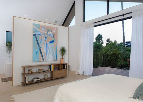 EU Prefabricated Light Steel Framing 2-Storey Modular Home With Big Windows Assisi Villa