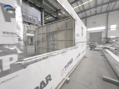 軽い鉄骨フレームは環境に優しいプレハブのモービル ハウスを速く組み立てます設計します