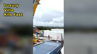 パネル化されたホームキットプレハブ住宅豪華なヴィラ