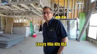 米国プレハブ住宅パネル化ホームキットプレハブ住宅高級ヴィラ